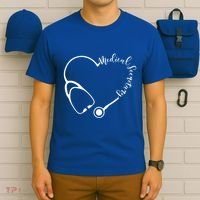 Medical Secretary Funny Gift Medical Administrative Assistant Outfit Gift T-Shirt thumb 6