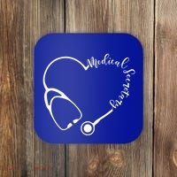 Medical Secretary Funny Gift Medical Administrative Assistant Outfit Gift Coaster thumb 0