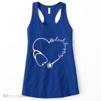 Medical Secretary Funny Gift Medical Administrative Assistant Outfit Gift Women's Tank Top thumb 0