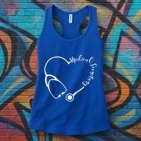 Medical Secretary Funny Gift Medical Administrative Assistant Outfit Gift Women's Tank Top thumb 3