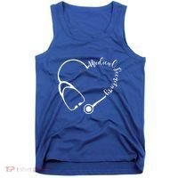 Medical Secretary Funny Gift Medical Administrative Assistant Outfit Gift Tank Top thumb 0