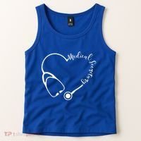 Medical Secretary Funny Gift Medical Administrative Assistant Outfit Gift Tank Top thumb 2