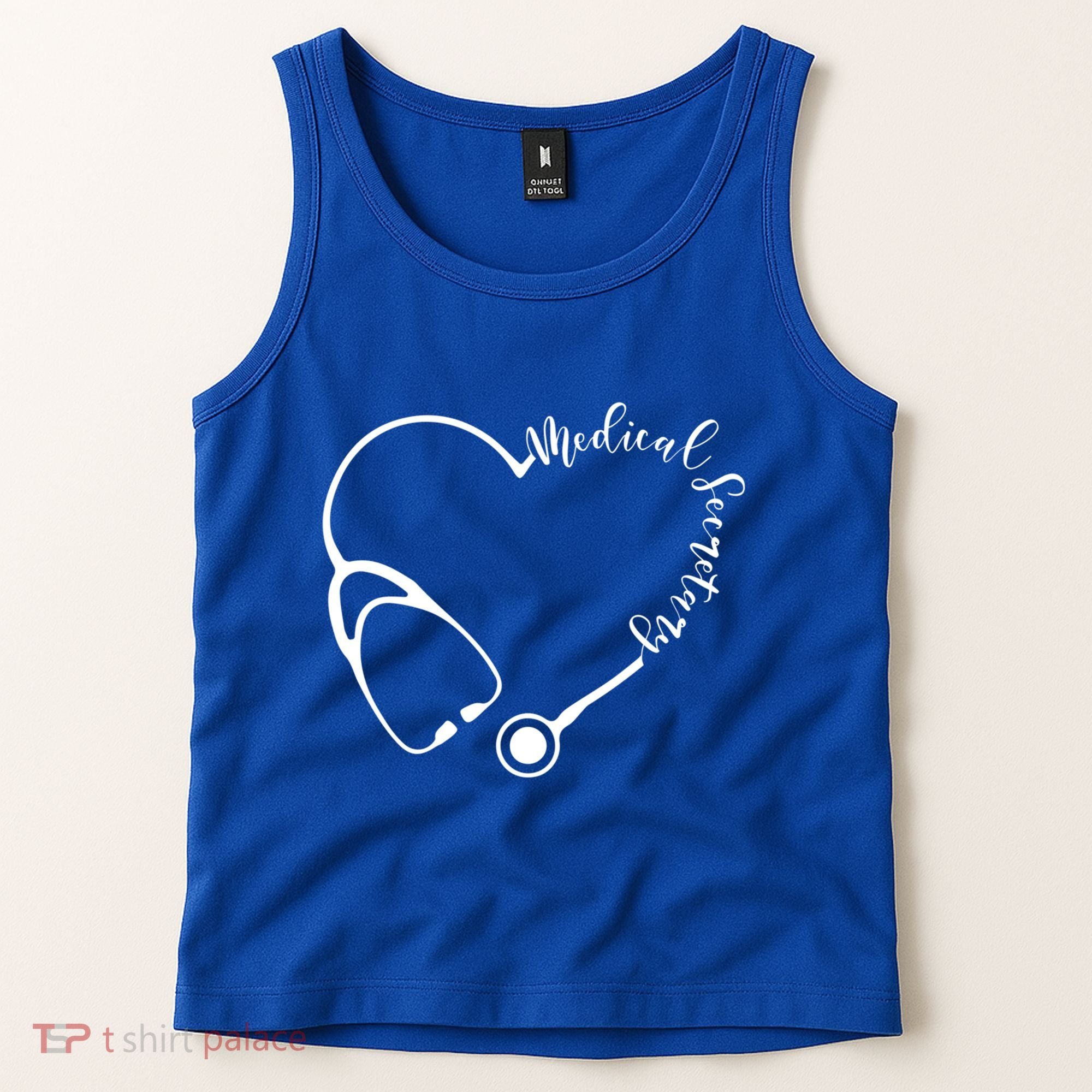 Medical Secretary Funny Gift Medical Administrative Assistant Outfit Gift Tank Top