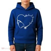 Medical Secretary Funny Gift Medical Administrative Assistant Outfit Gift Kids Hoodie thumb 4