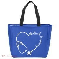 Medical Secretary Funny Gift Medical Administrative Assistant Outfit Gift Tote Bag thumb 0