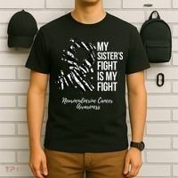 My Sister’s Fight My Fight Neuroendocrine Cancer Awareness T-Shirt thumb 6