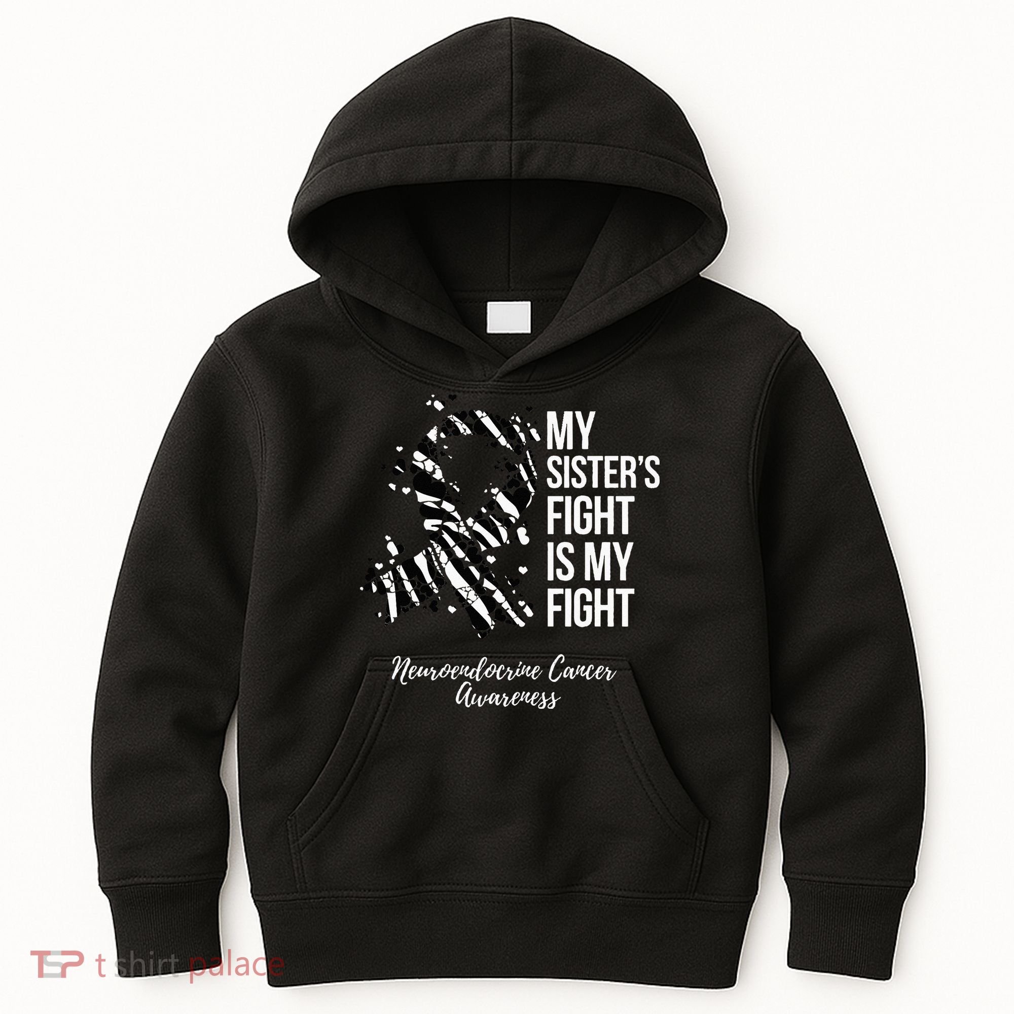 My Sister’s Fight My Fight Neuroendocrine Cancer Awareness Kids Hoodie