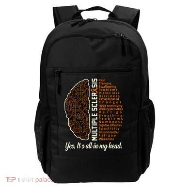 Multiple Sclerosis Facts MS Awareness Support Graphic Backpack