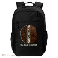 Multiple Sclerosis Facts MS Awareness Support Graphic Backpack thumb 0