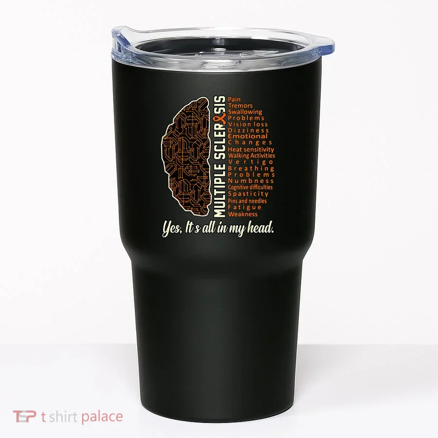 Multiple Sclerosis Facts MS Awareness Support Graphic Tumbler