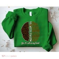 Multiple Sclerosis Facts MS Awareness Support Graphic Sweatshirt thumb 2