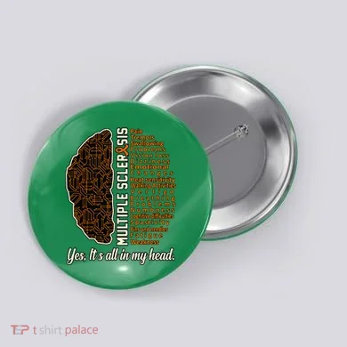 Multiple Sclerosis Facts MS Awareness Support Graphic Button