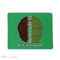 Multiple Sclerosis Facts MS Awareness Support Graphic Mousepad thumb 0