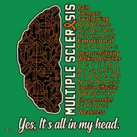 Multiple Sclerosis Facts MS Awareness Support Graphic Kids Sweatshirt thumb 2