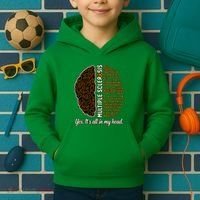 Multiple Sclerosis Facts MS Awareness Support Graphic Kids Hoodie thumb 2