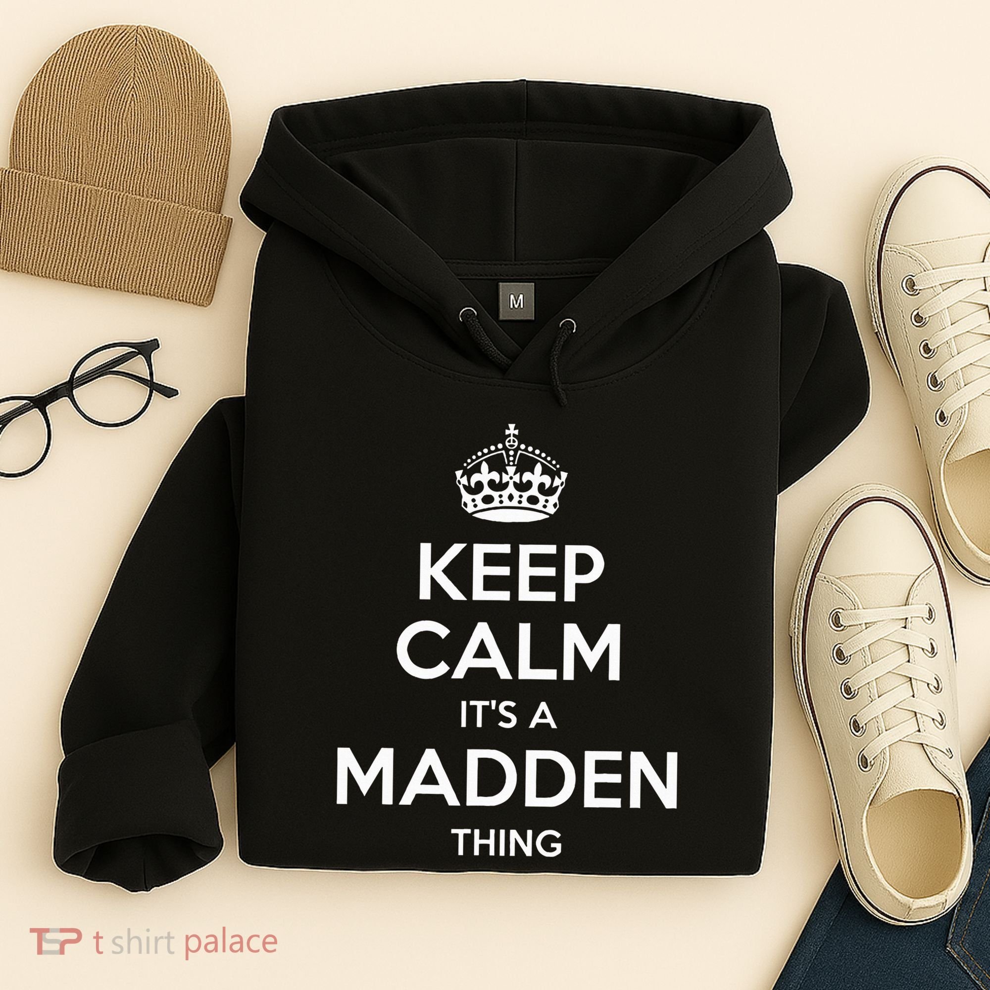 Madden Surname Funny Family Tree Birthday Reunion Gift Idea Hoodie