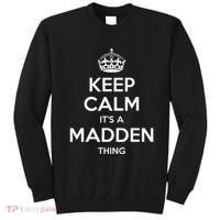 Madden Surname Funny Family Tree Birthday Reunion Gift Idea Sweatshirt thumb 0