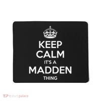 Madden Surname Funny Family Tree Birthday Reunion Gift Idea Mousepad thumb 0