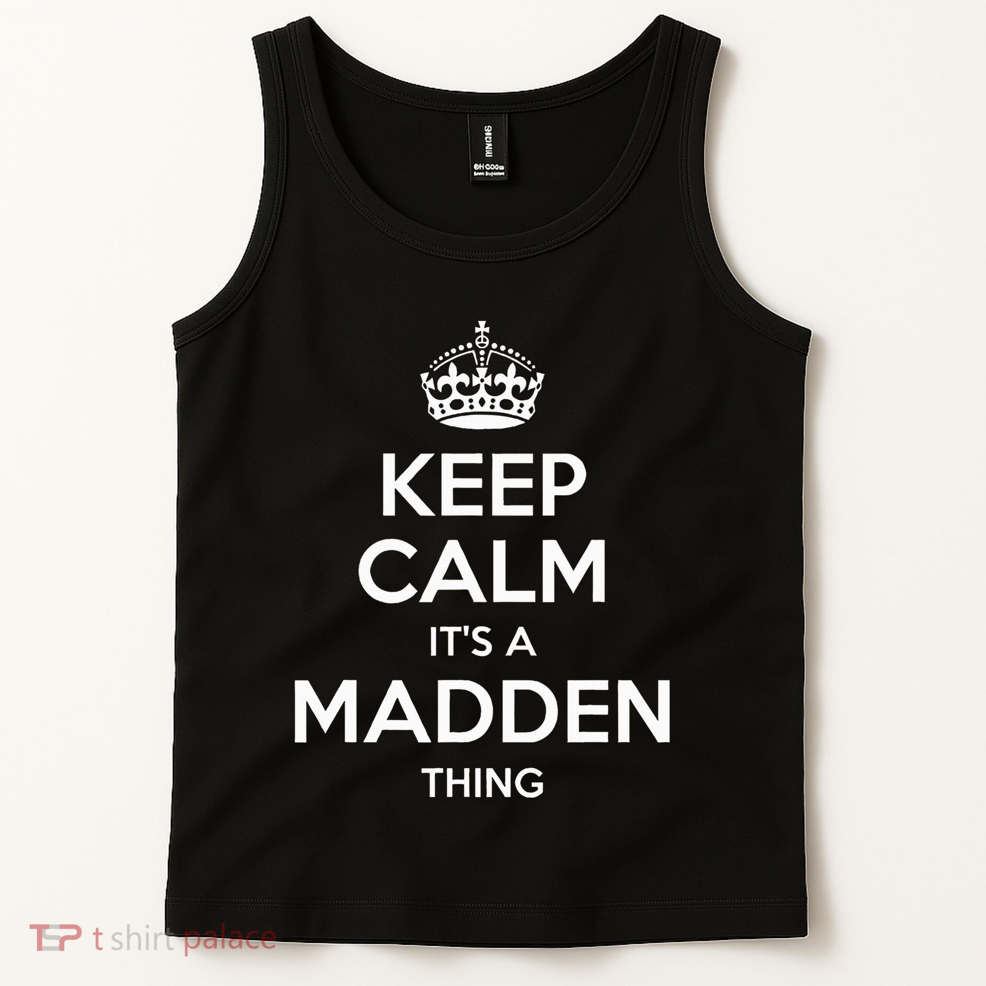 Madden Surname Funny Family Tree Birthday Reunion Gift Idea Tank Top