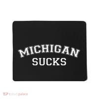 Michigan Sucks Funny Football Rivalry Mousepad thumb 0