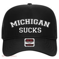 Michigan Sucks Funny Football Rivalry Hat thumb 0