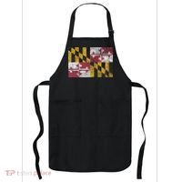 MARYLAND STATE FLAG ANNAPOLIS BALTIMORE CHESAPEAKE BAY Apron thumb 0