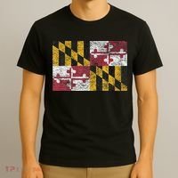 MARYLAND STATE FLAG ANNAPOLIS BALTIMORE CHESAPEAKE BAY T-Shirt thumb 3