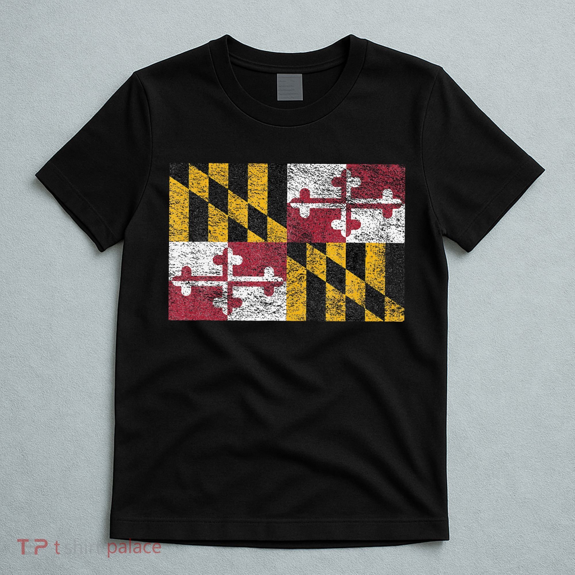 MARYLAND STATE FLAG ANNAPOLIS BALTIMORE CHESAPEAKE BAY T-Shirt