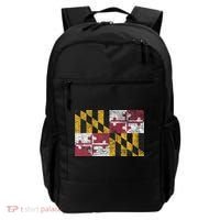 MARYLAND STATE FLAG ANNAPOLIS BALTIMORE CHESAPEAKE BAY Backpack thumb 0