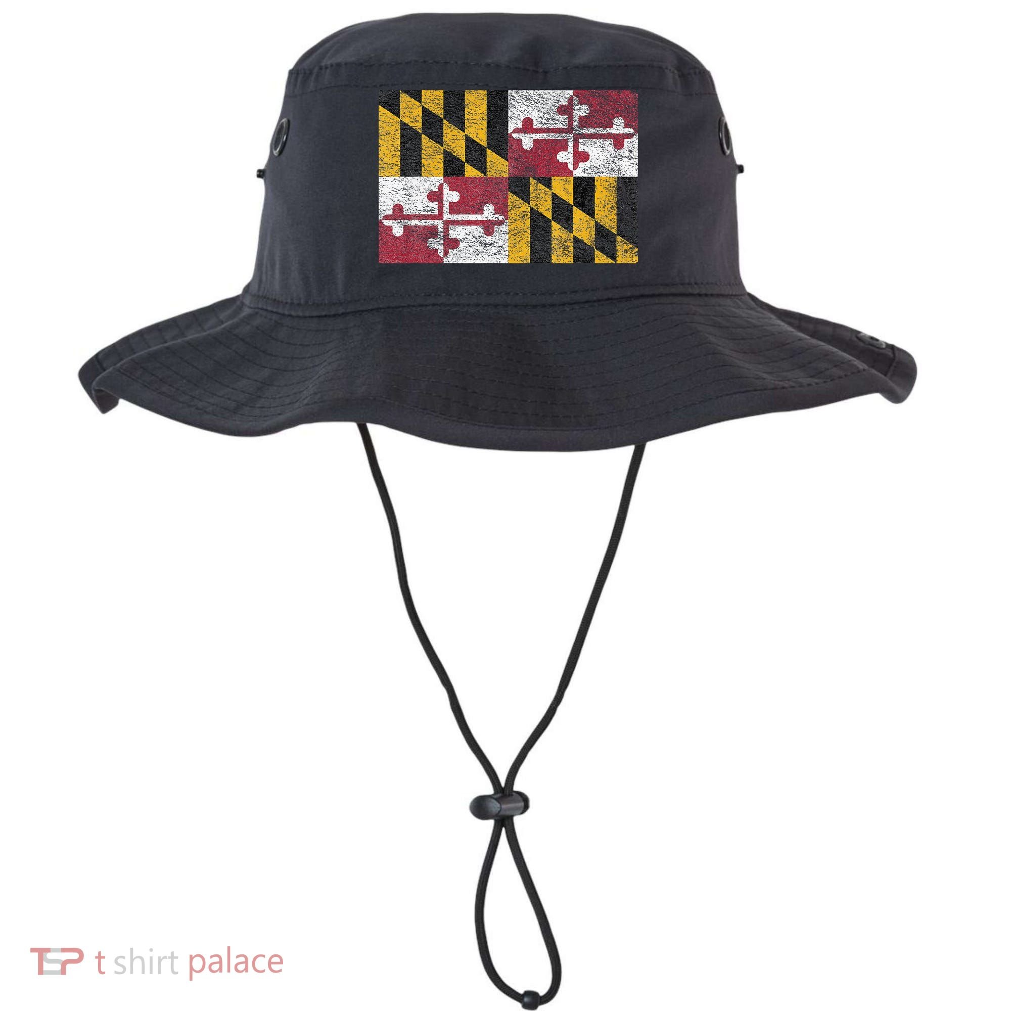 MARYLAND STATE FLAG ANNAPOLIS BALTIMORE CHESAPEAKE BAY Bucket Hat
