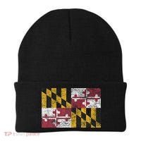 MARYLAND STATE FLAG ANNAPOLIS BALTIMORE CHESAPEAKE BAY Beanie thumb 0