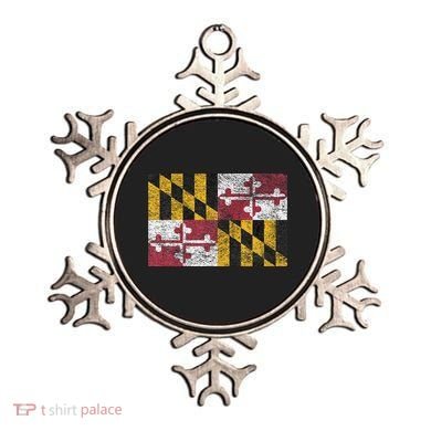 MARYLAND STATE FLAG ANNAPOLIS BALTIMORE CHESAPEAKE BAY Ornament