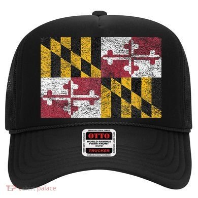 MARYLAND STATE FLAG ANNAPOLIS BALTIMORE CHESAPEAKE BAY Hat