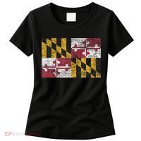 MARYLAND STATE FLAG ANNAPOLIS BALTIMORE CHESAPEAKE BAY Women's T-Shirt thumb 0