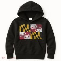 MARYLAND STATE FLAG ANNAPOLIS BALTIMORE CHESAPEAKE BAY Kids Hoodie thumb 0
