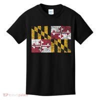 MARYLAND STATE FLAG ANNAPOLIS BALTIMORE CHESAPEAKE BAY Kids T-Shirt thumb 0