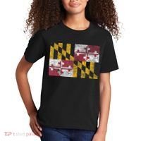 MARYLAND STATE FLAG ANNAPOLIS BALTIMORE CHESAPEAKE BAY Kids T-Shirt thumb 2