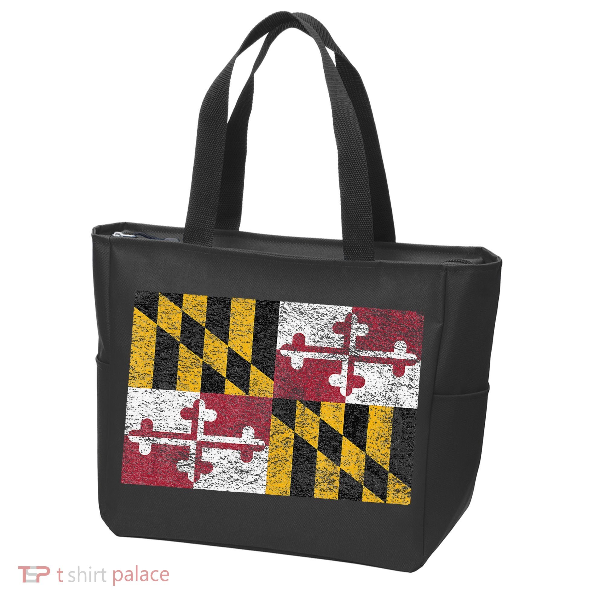 MARYLAND STATE FLAG ANNAPOLIS BALTIMORE CHESAPEAKE BAY Tote Bag