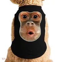 Monkey Stomach Funny Meme Cool Trending Viral Video Doggie Tank thumb 0