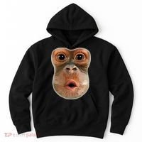 Monkey Stomach Funny Meme Cool Trending Viral Video Hoodie thumb 0