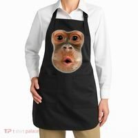 Monkey Stomach Funny Meme Cool Trending Viral Video Apron thumb 2