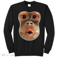 Monkey Stomach Funny Meme Cool Trending Viral Video Sweatshirt thumb 0