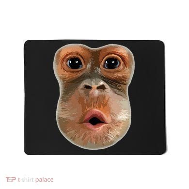 Monkey Stomach Funny Meme Cool Trending Viral Video Mousepad