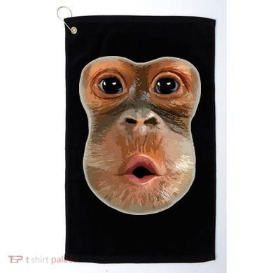 Monkey Stomach Funny Meme Cool Trending Viral Video Golf Towel