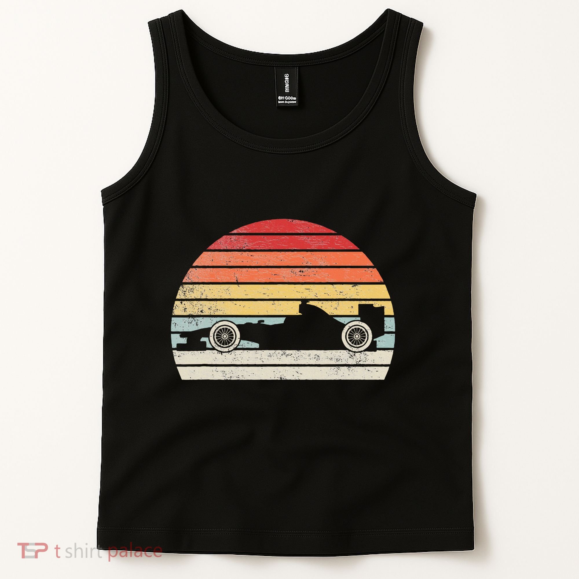 Mechanic Sport Formula Race Car Tank Top