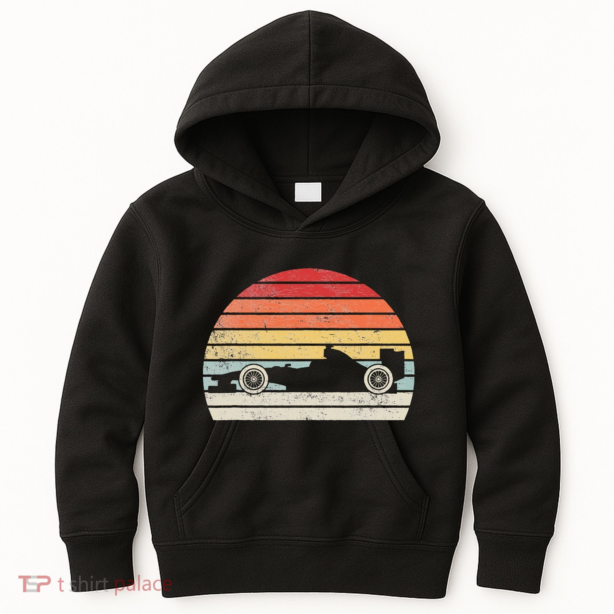 Mechanic Sport Formula Race Car Kids Hoodie