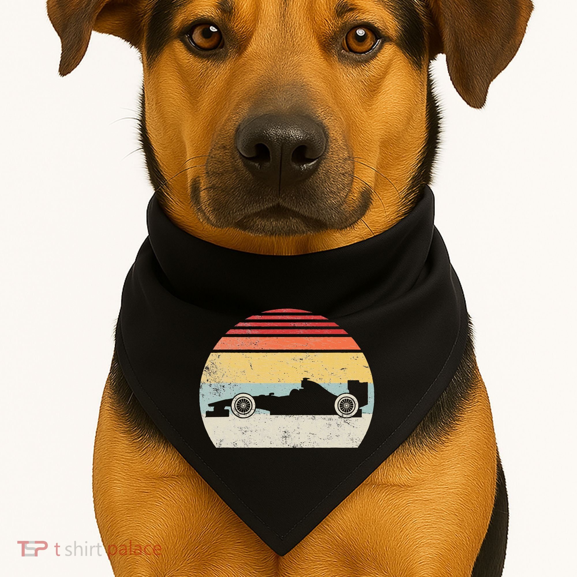 Mechanic Sport Formula Race Car USA-Made Doggie Bandana