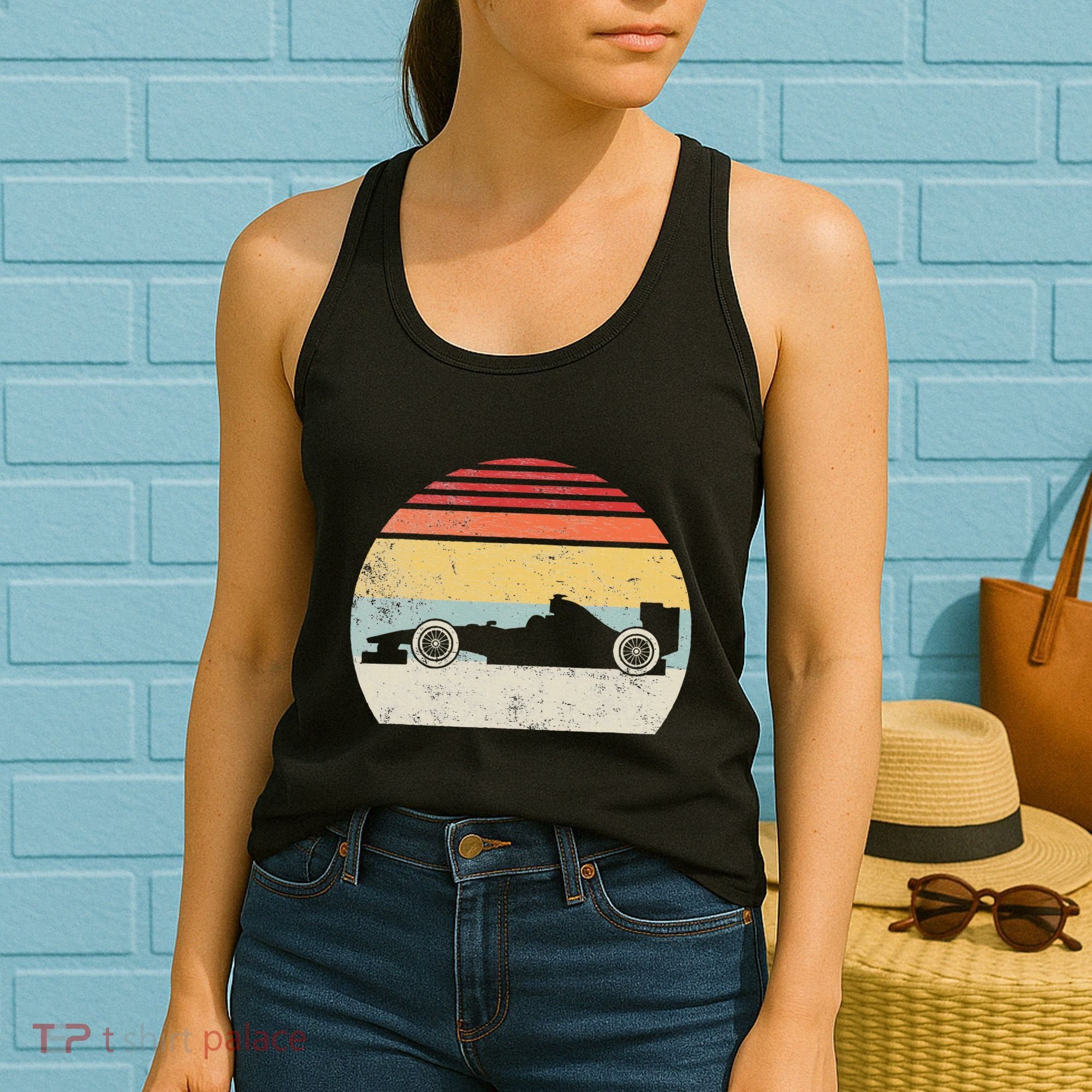 Mechanic Sport Formula Race Car Women's Tank Top