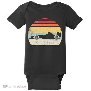 Mechanic Sport Formula Race Car Baby Bodysuit