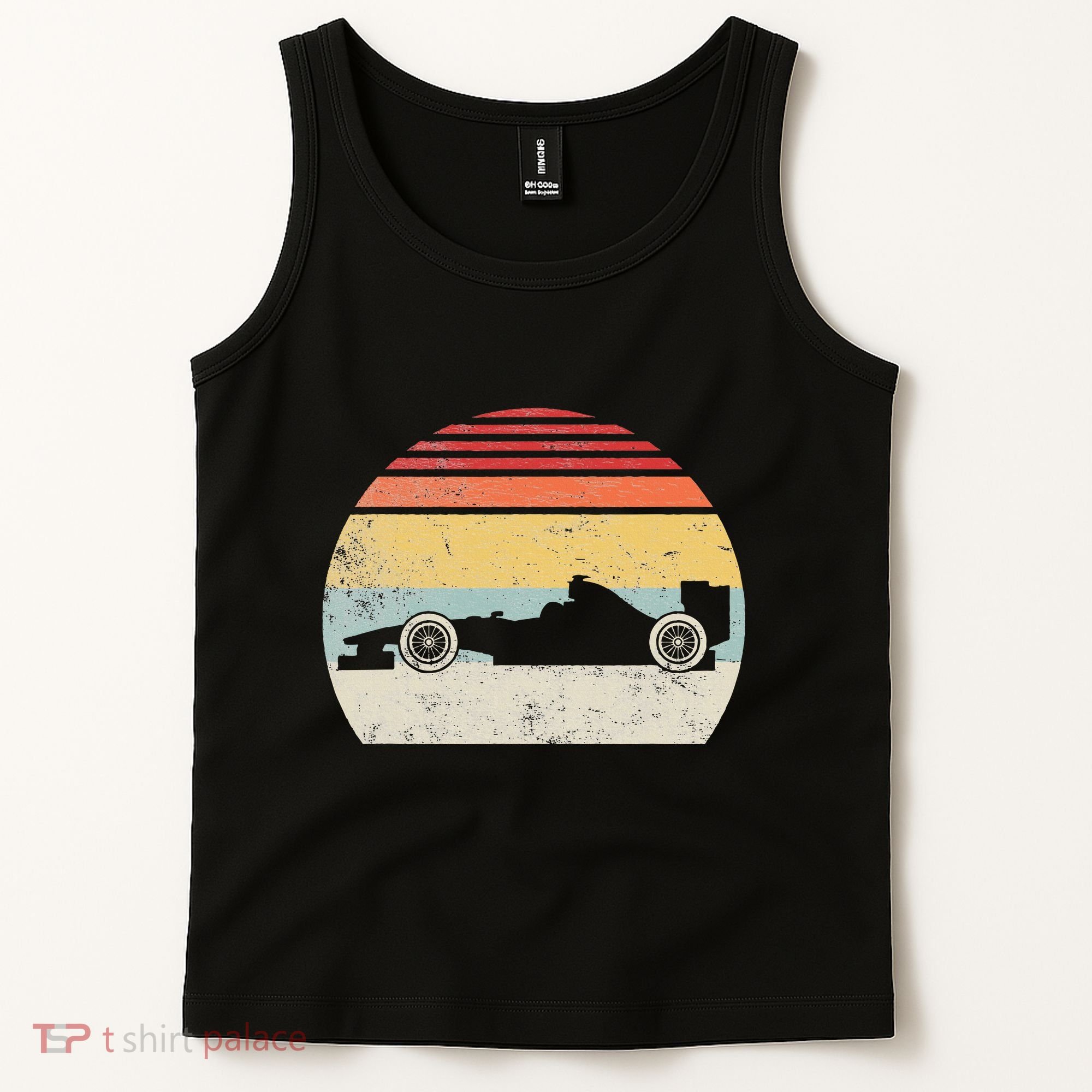 Mechanic Sport Formula Race Car Tank Top